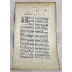 Typus Galliae Veteris : Ancient Gaul (From Atlas minor sive Geographia compendiosa)